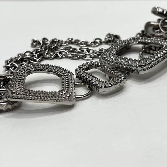 Chico’s | Vintage Silver Plated Chain Belt - Picture 3 of 3